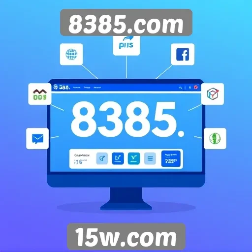 Funcionalidades de usabilidade do site 8385.com